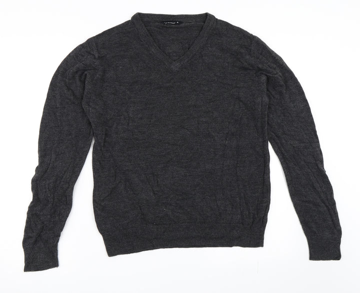 Cedar Wood State Mens Grey Pullover Jumper Size M