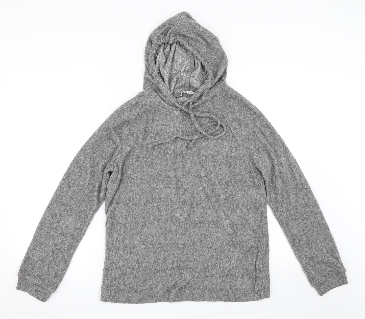 TU Womens Grey   Pullover Hoodie Size 10