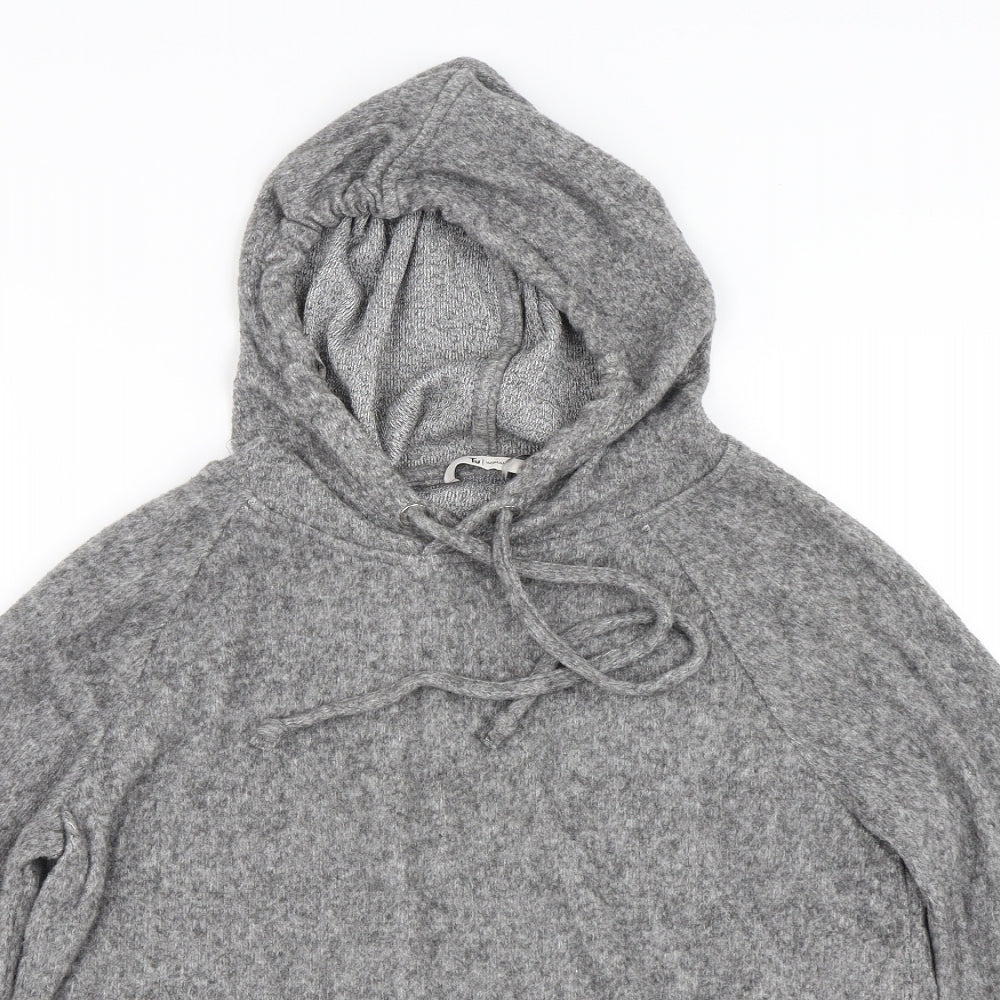 TU Womens Grey   Pullover Hoodie Size 10