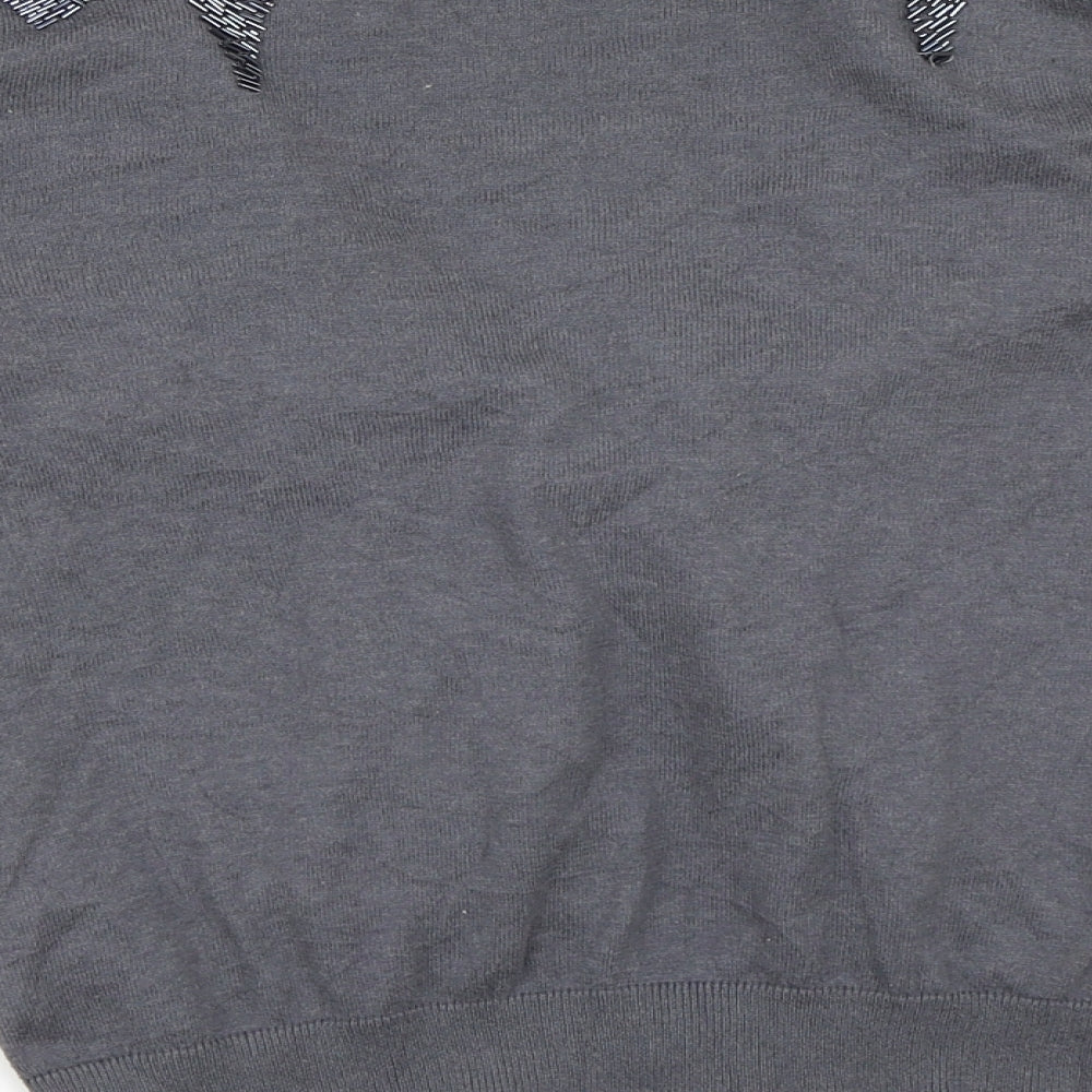 Topshop Womens Grey   Pullover Jumper Size 12