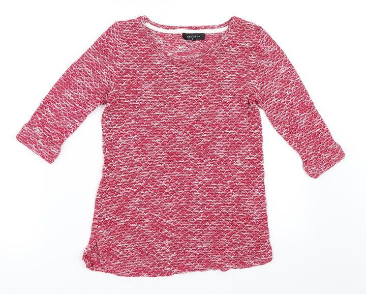 New Look Womens Pink   Pullover Jumper Size 8