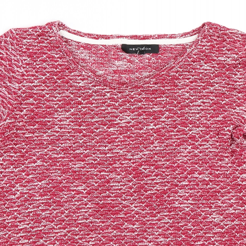 New Look Womens Pink   Pullover Jumper Size 8