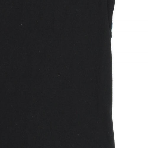 Maia Hemera Womens Black Geometric  Mini  Size M