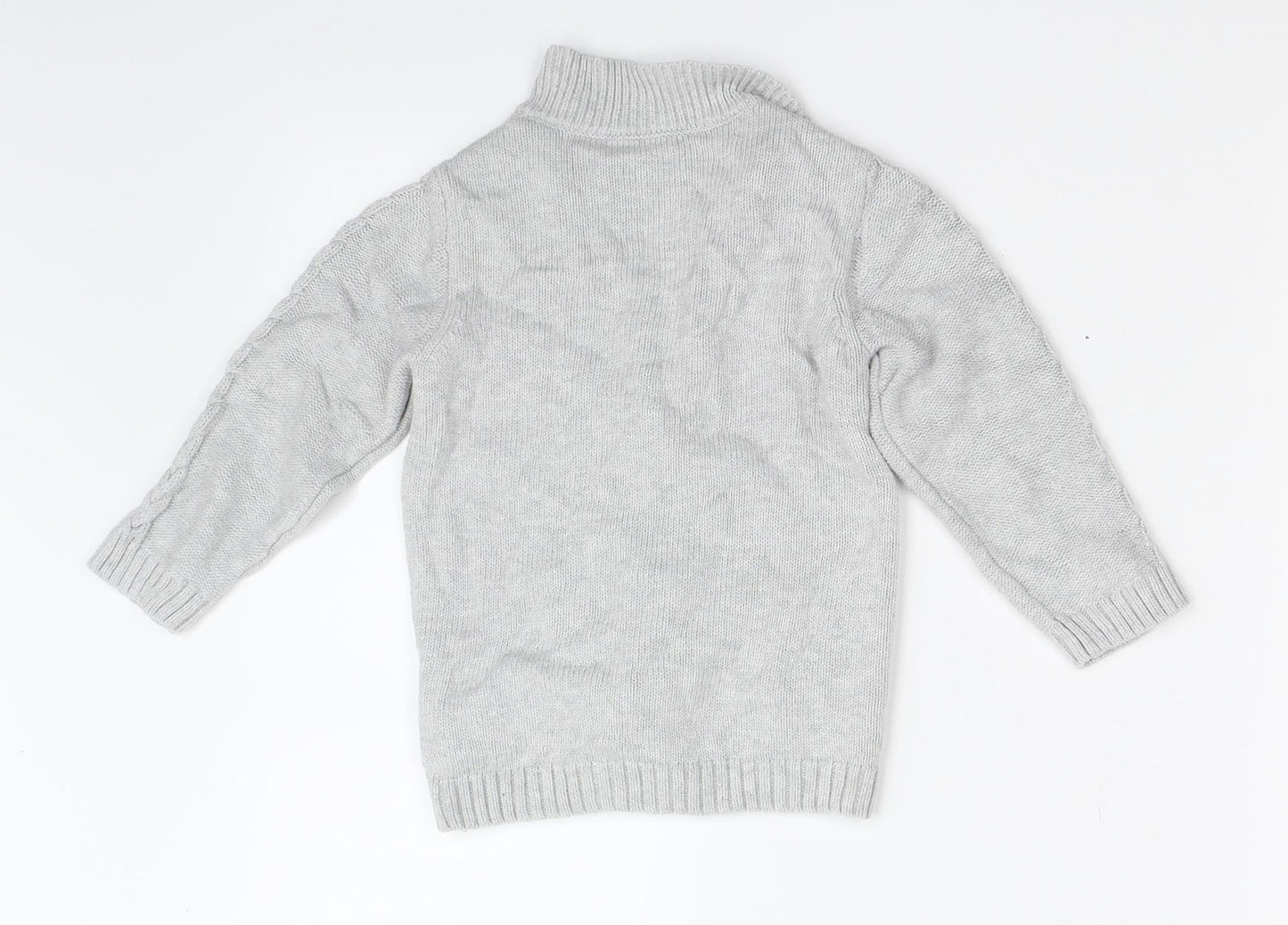 Matalan Boys Grey   Cardigan Jumper Size 18-24 Months