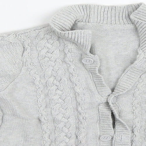 Matalan Boys Grey   Cardigan Jumper Size 18-24 Months