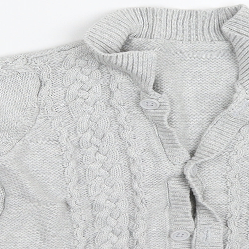 Matalan Boys Grey   Cardigan Jumper Size 18-24 Months