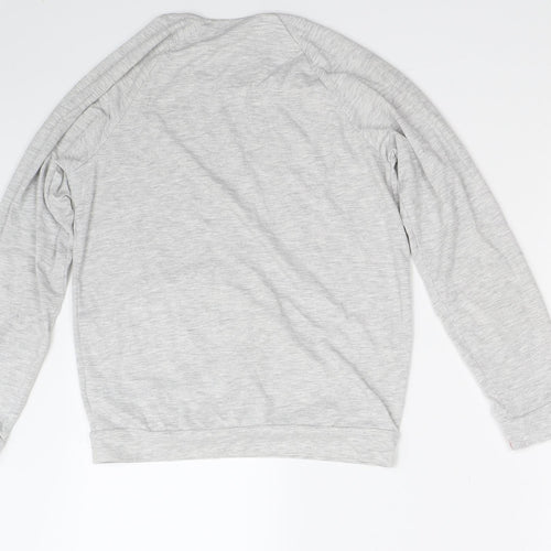 M&S Girls Grey   Pullover Sweatshirt Size 11-12 Years