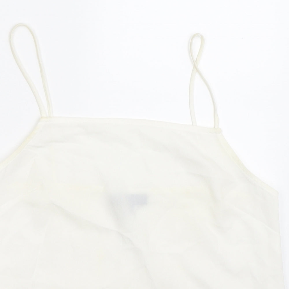 Topshop Womens Ivory   Camisole Blouse Size 6