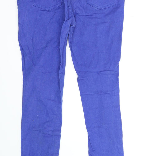 KOAN Womens Blue  Denim Skinny Jeans One Size L29 in