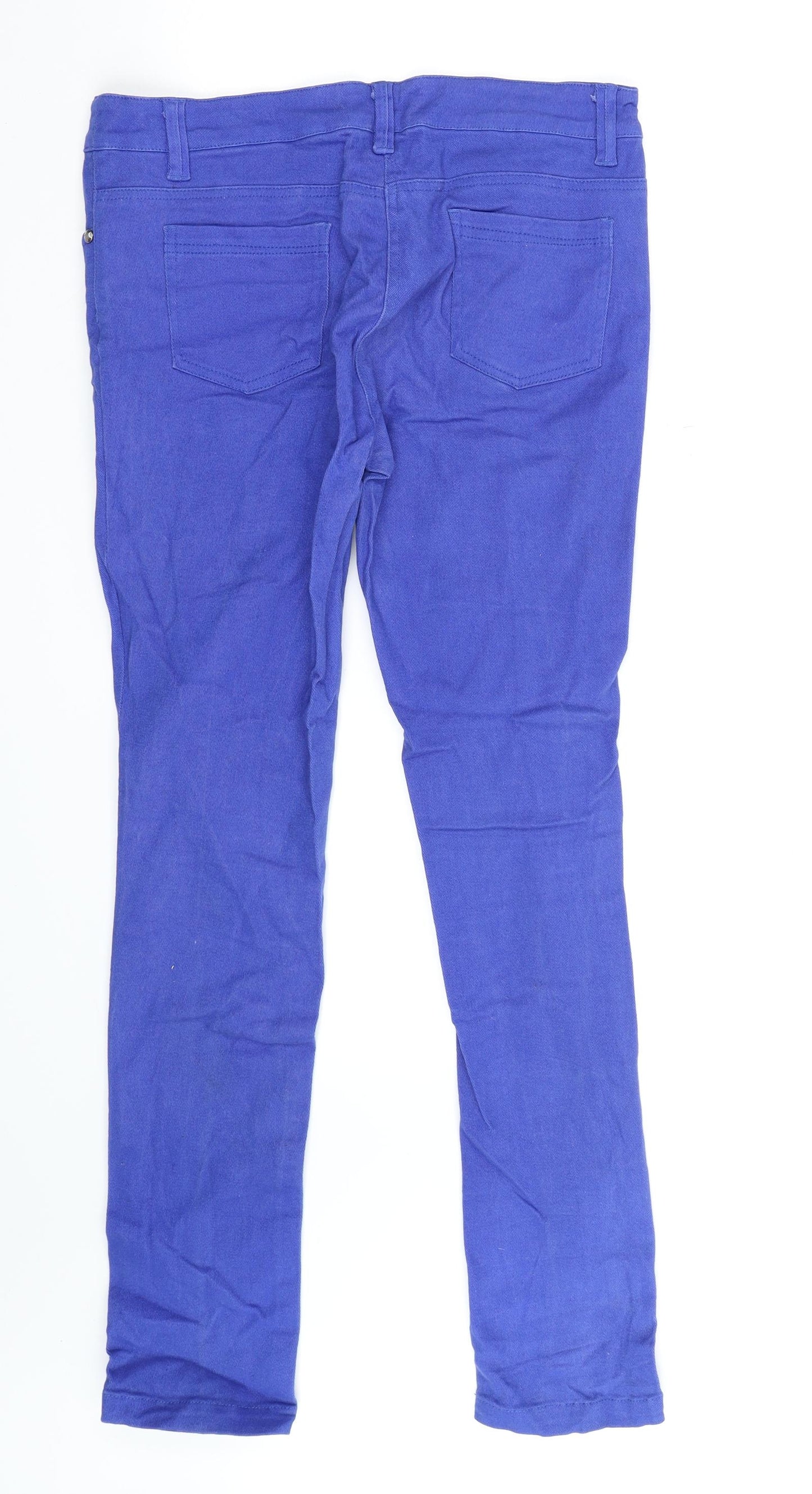 KOAN Womens Blue  Denim Skinny Jeans One Size L29 in