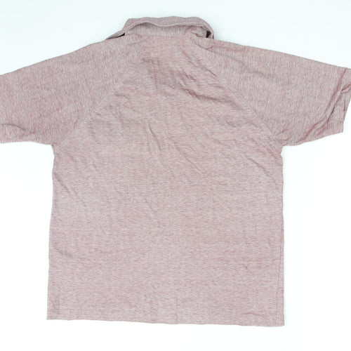 C&A Mens Purple    Polo Size M