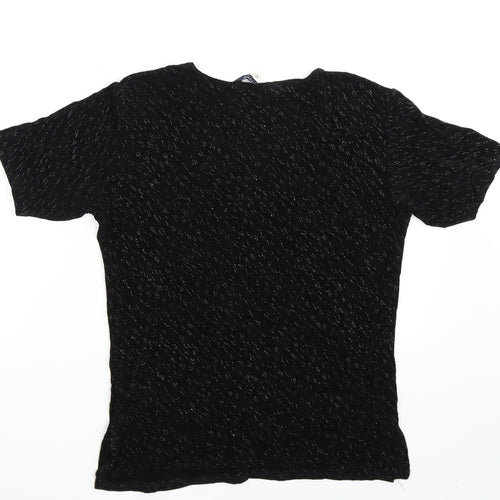 Twotone Womens Black   Basic T-Shirt Size 12