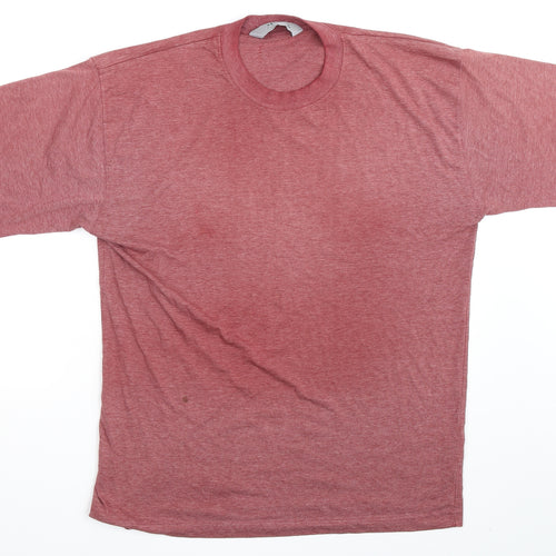 MC Casuals Mens Purple    T-Shirt Size L