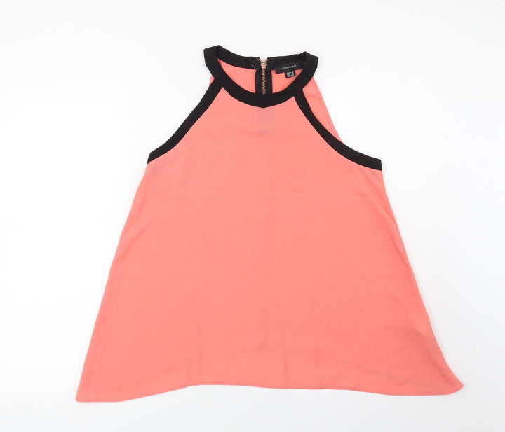 Atmosphere Womens Pink Basic Blouse Size 10
