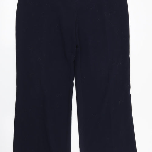 Marks and Spencer Womens Blue   Trousers  Size 12 L28 in