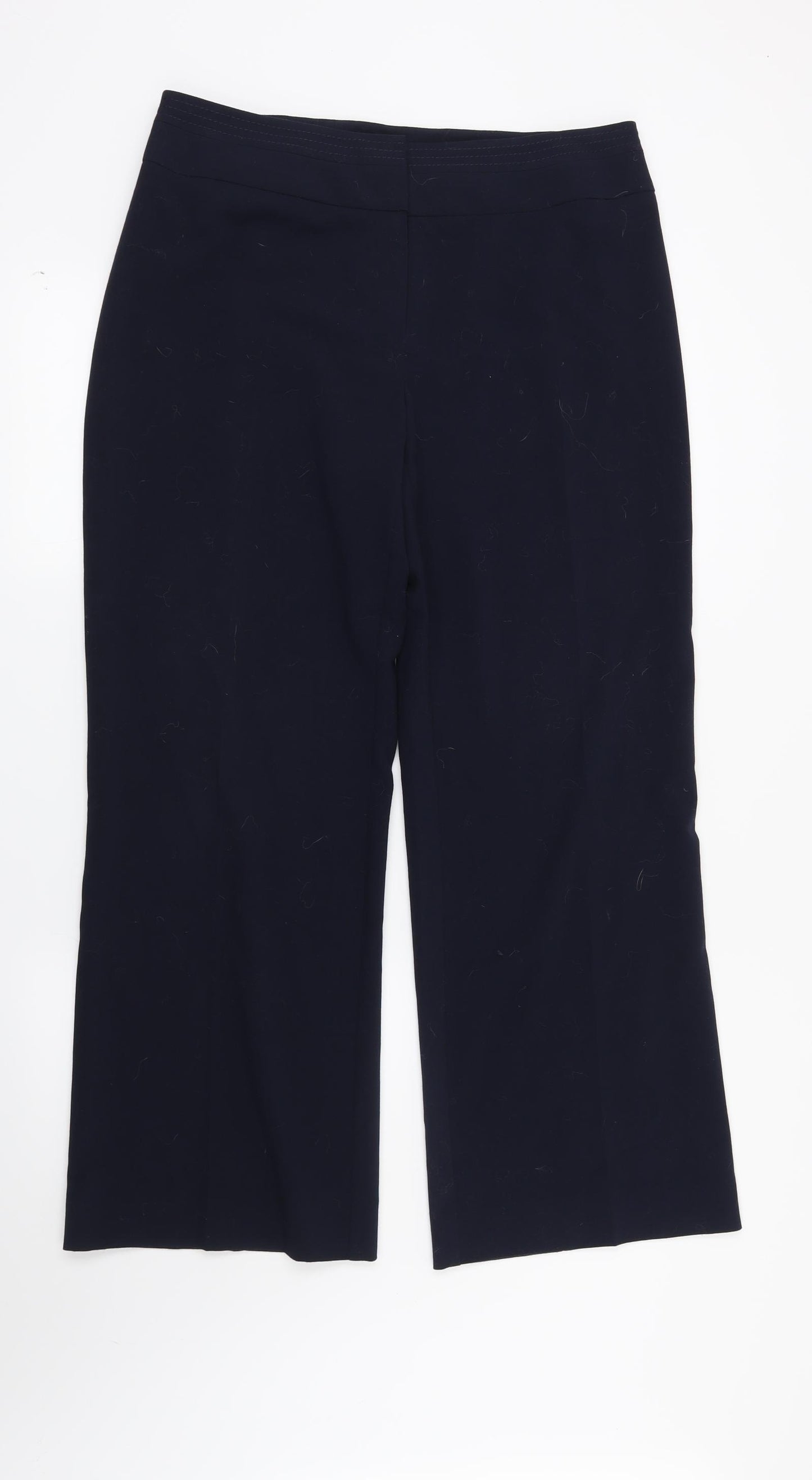 Marks and Spencer Womens Blue   Trousers  Size 12 L28 in