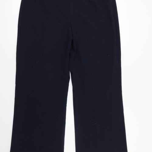 Marks and Spencer Womens Blue   Trousers  Size 12 L28 in
