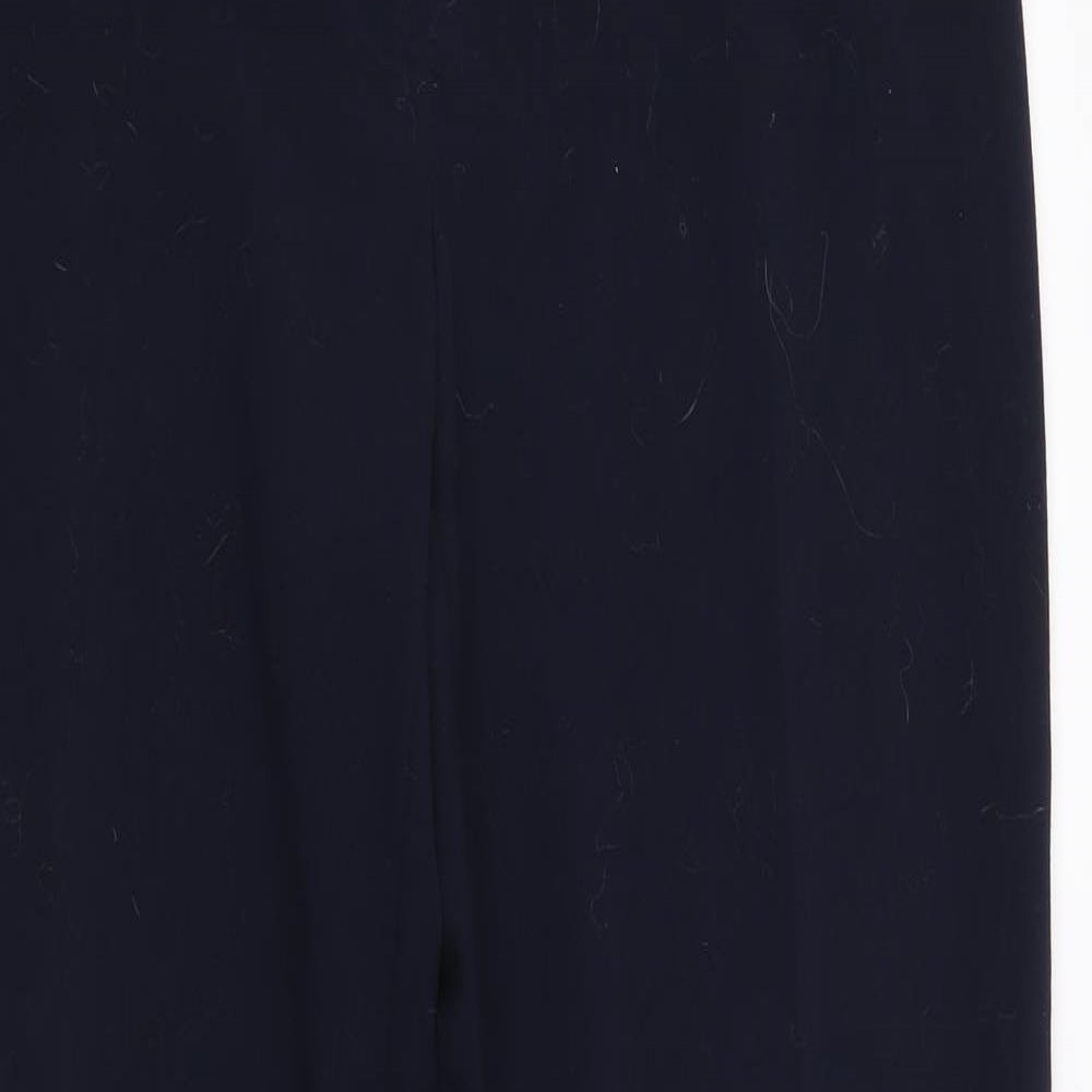 Marks and Spencer Womens Blue   Trousers  Size 12 L28 in