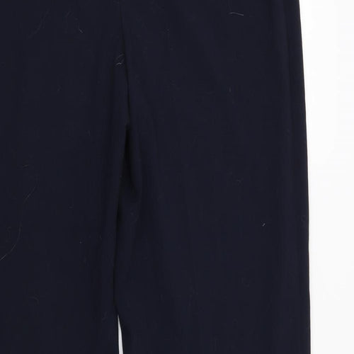 Marks and Spencer Womens Blue   Trousers  Size 12 L28 in
