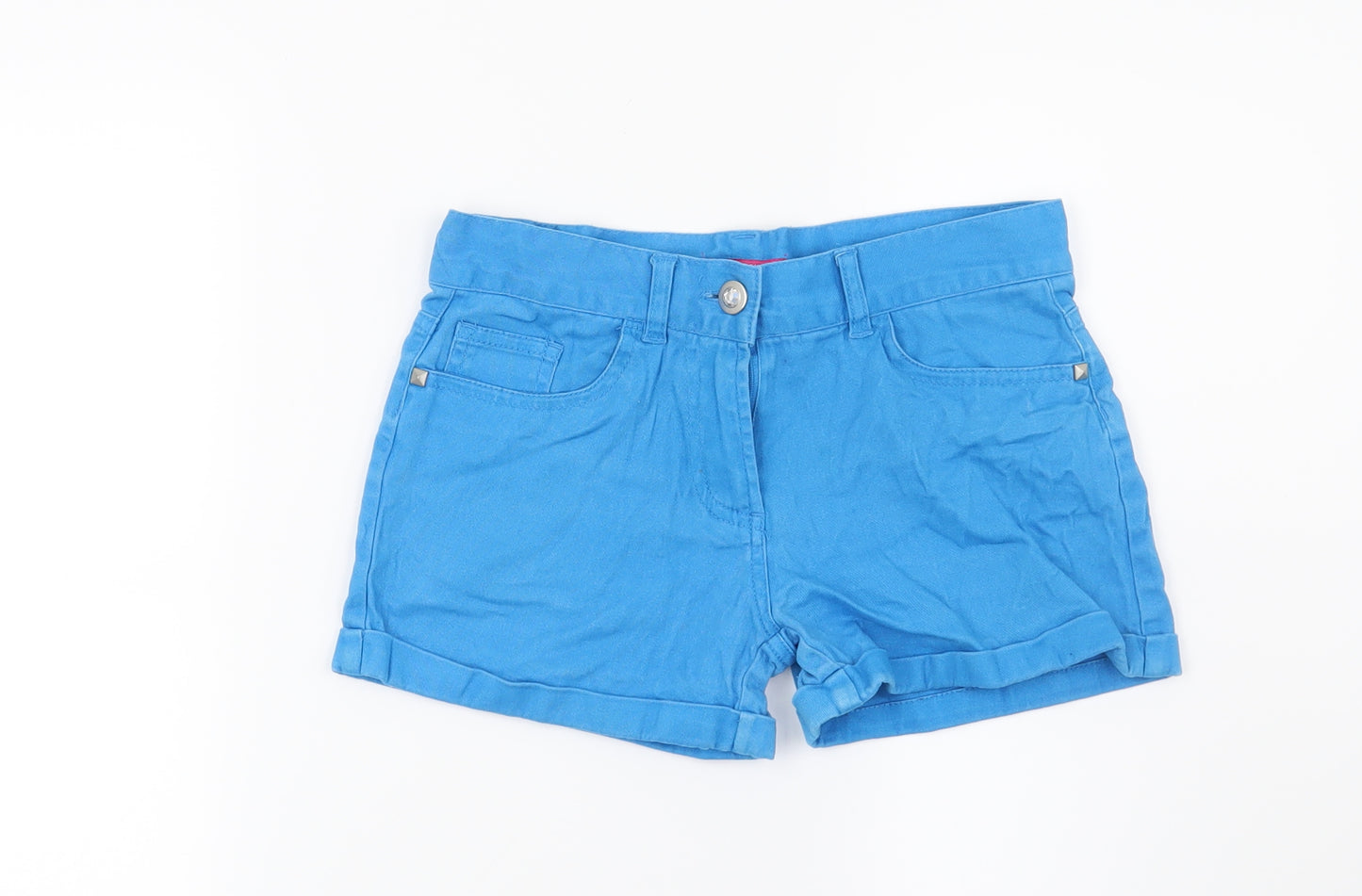 Young Dimension Girls Blue   Cut-Off Shorts Size 9-10 Years