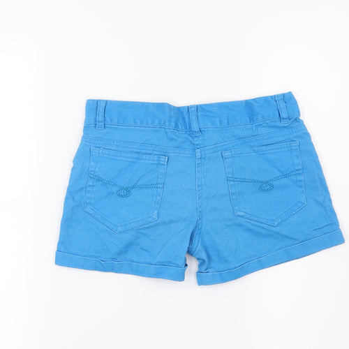 Young Dimension Girls Blue   Cut-Off Shorts Size 9-10 Years