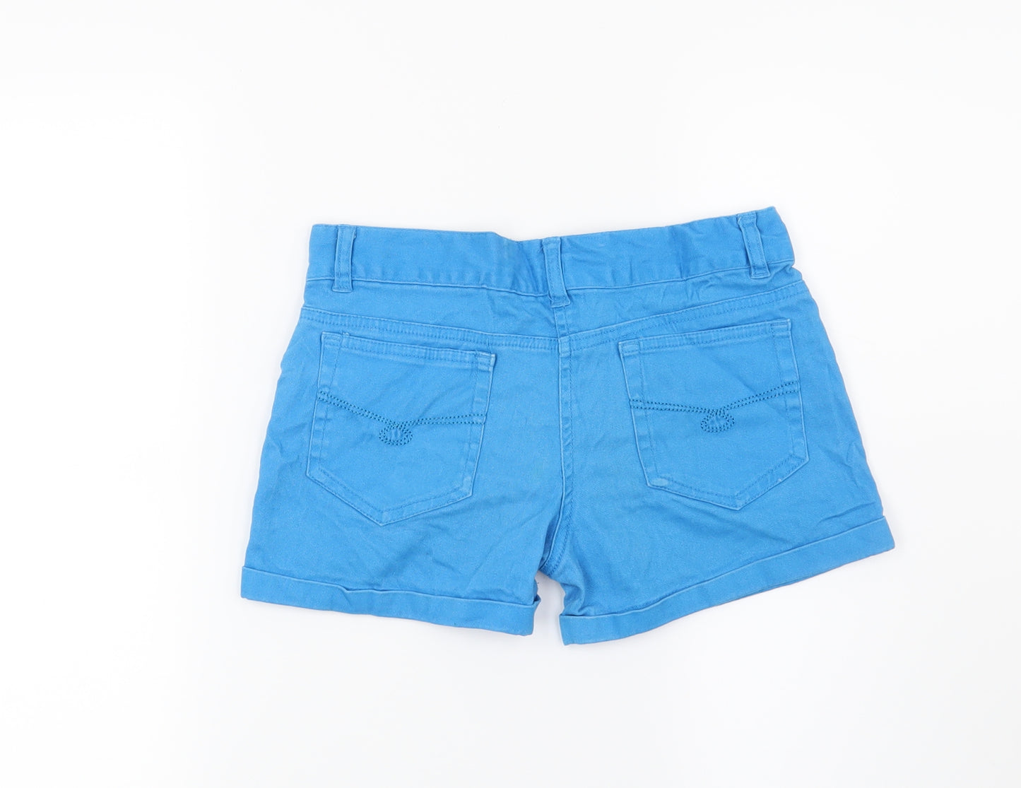 Young Dimension Girls Blue   Cut-Off Shorts Size 9-10 Years