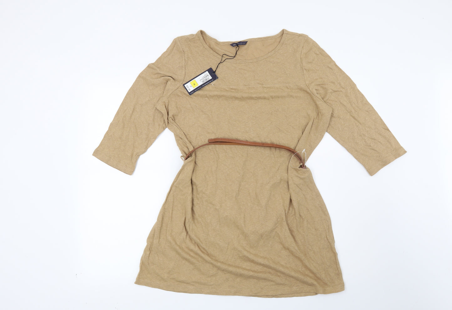 Marks and Spencer Womens Brown   Basic Blouse Size 16