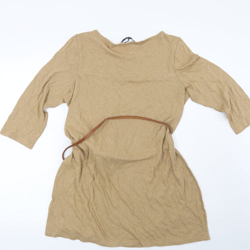 Marks and Spencer Womens Brown   Basic Blouse Size 16