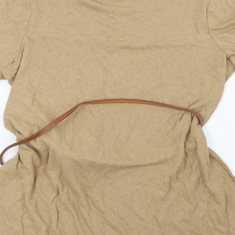 Marks and Spencer Womens Brown   Basic Blouse Size 16
