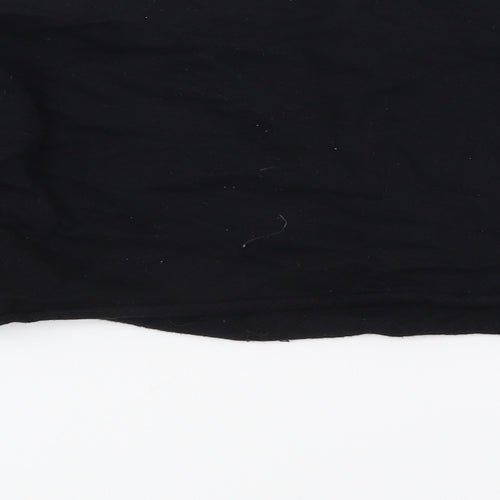 PRETTYLITTLETHING Womens Black   Pullover Sweatshirt Size 6