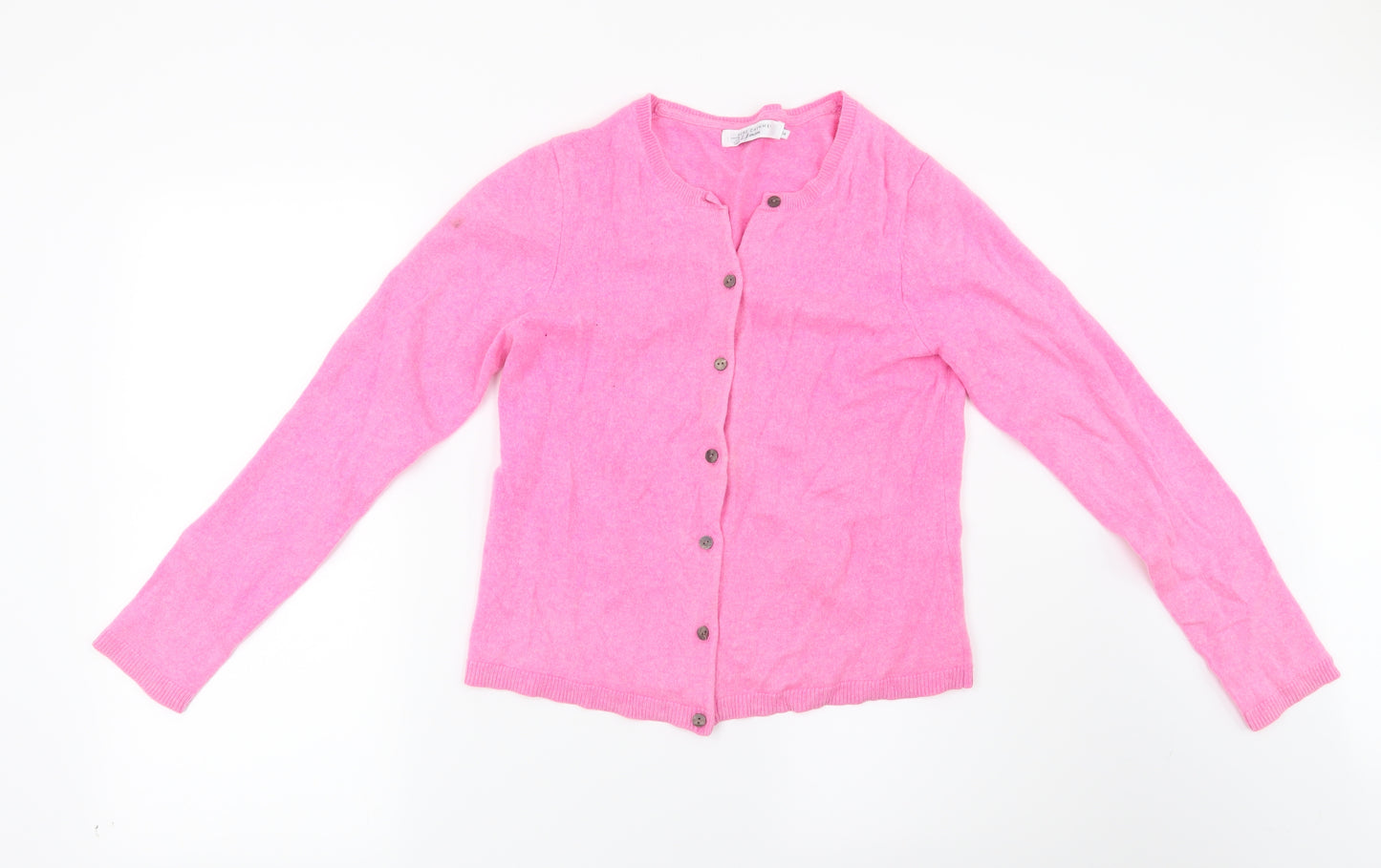 John Lewis Womens Pink   Cardigan Jumper Size 14