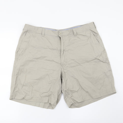 Blue Harbour Mens Beige   Chino Shorts Size 36 in