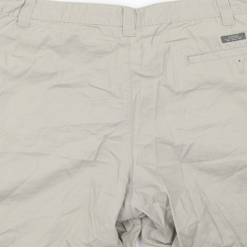 Blue Harbour Mens Beige   Chino Shorts Size 36 in