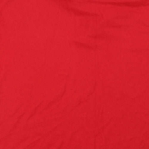 Casual Club Mens Red    Polo Size L