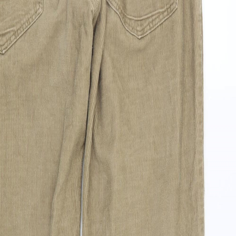 NEXT Mens Beige Striped  Straight Jeans Size 30 in L31 in