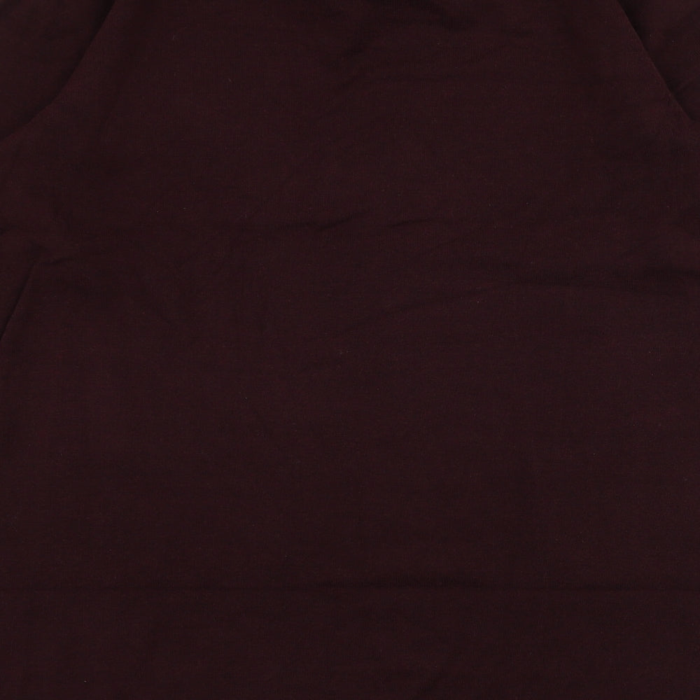 Oasis Womens Purple  Knit Jumper Dress  Size L