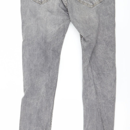 Denim & Co. Mens Grey  Denim Skinny Jeans Size 28 in L32 in