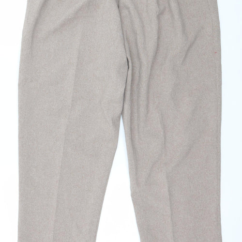 Preworn Womens Brown   Trousers  Size 18 L25 in