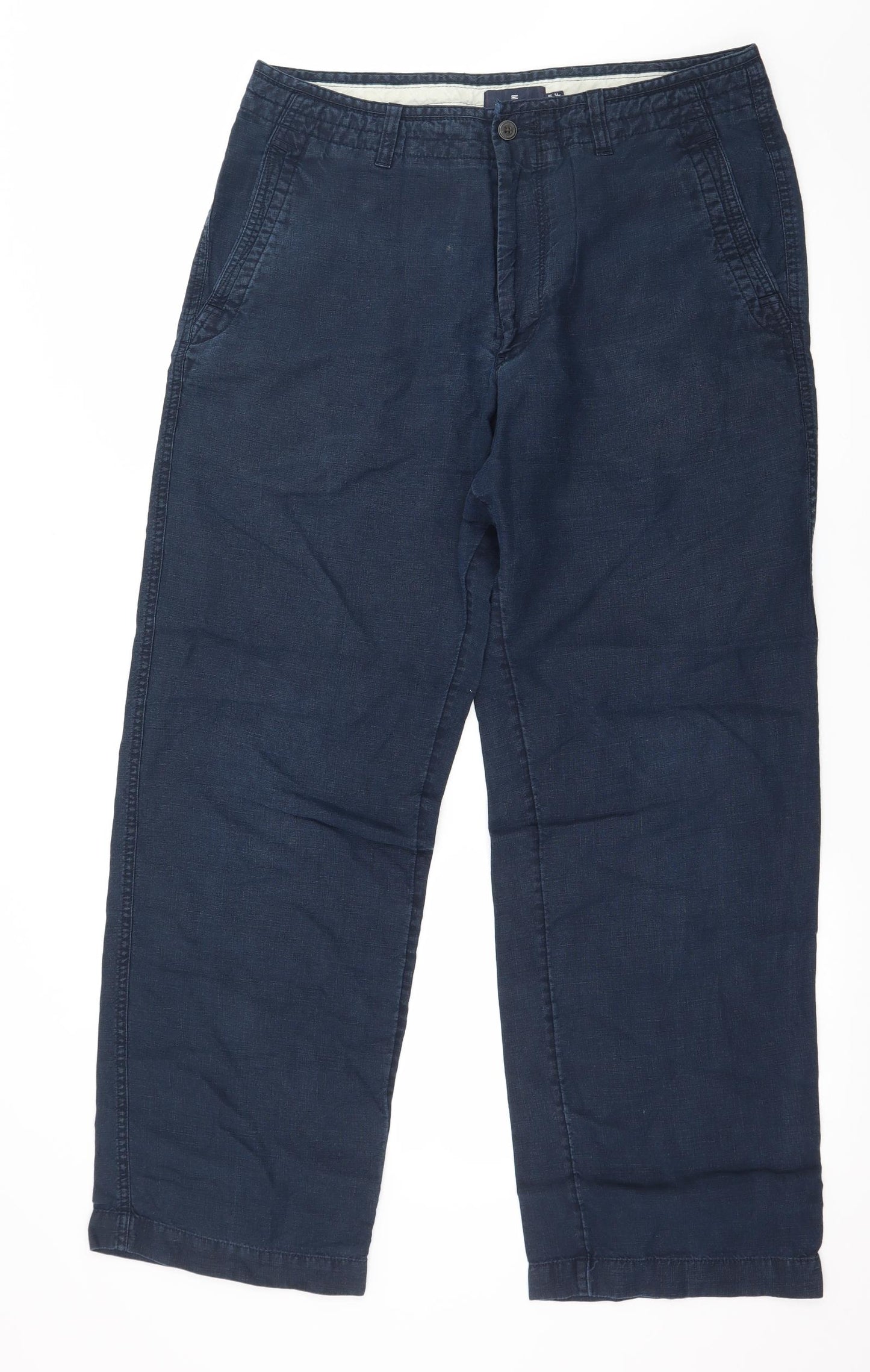 Blue Harbour Mens Blue   Trousers  Size 34 in L30 in