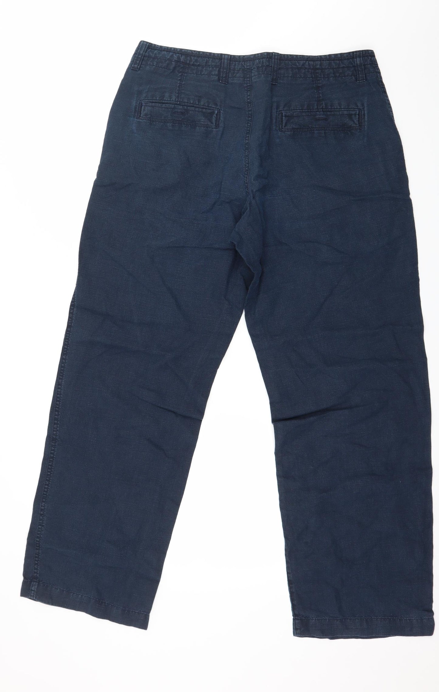 Blue Harbour Mens Blue   Trousers  Size 34 in L30 in
