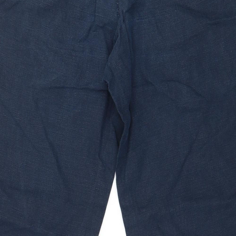 Blue Harbour Mens Blue   Trousers  Size 34 in L30 in