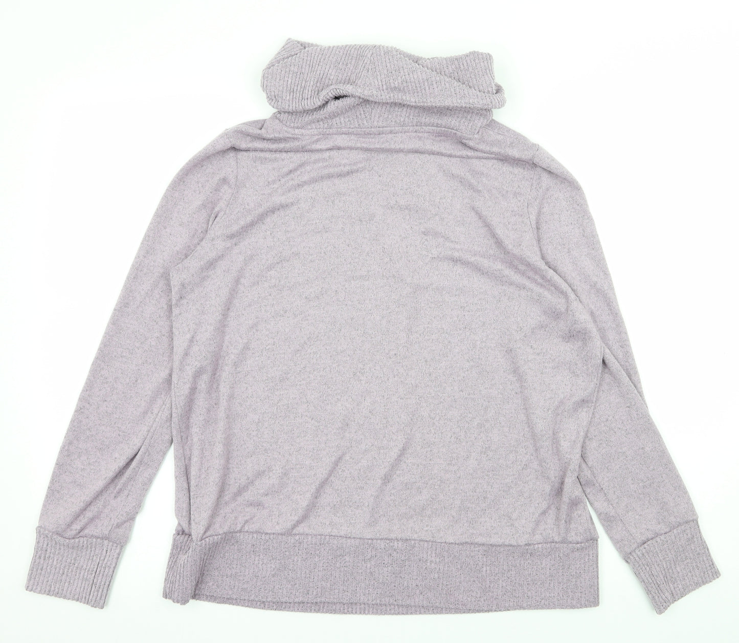 George Womens Purple  Knit Pullover Jumper Size 12
