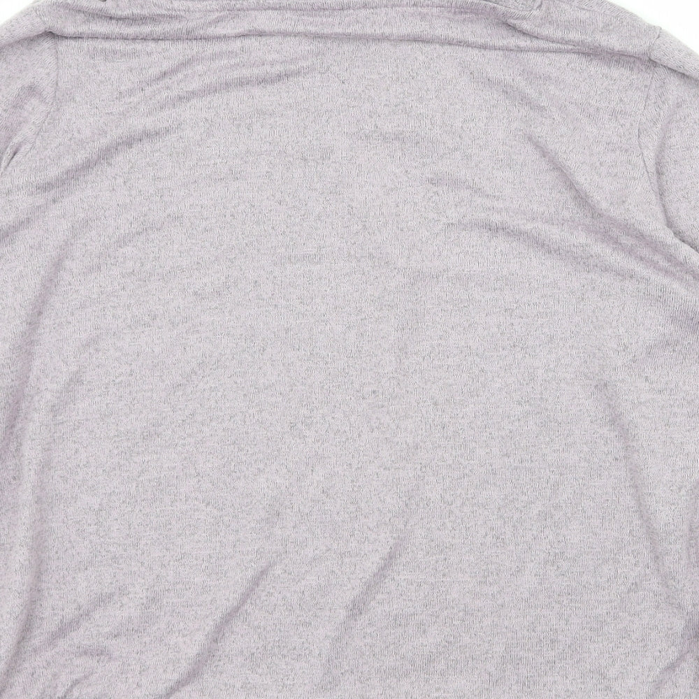 George Womens Purple  Knit Pullover Jumper Size 12