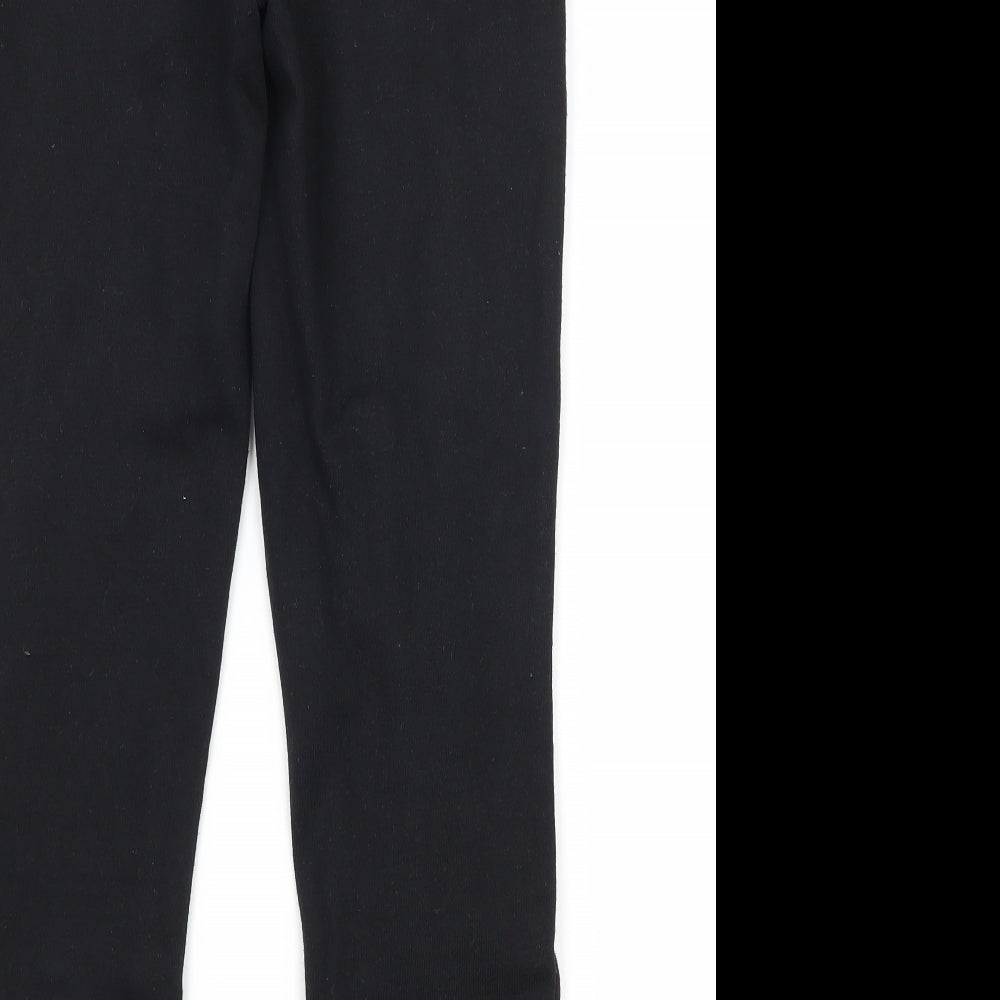 Primark Boys Black  Jersey Jogger Trousers Size 9-10 Years