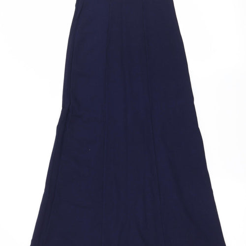 Preworn Womens Blue  Jersey Slip Dress  Size S