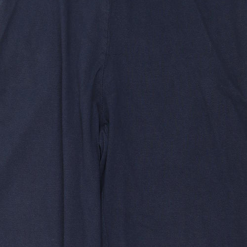 TEX Mens Blue  Jersey Jogger Trousers Size L L29 in
