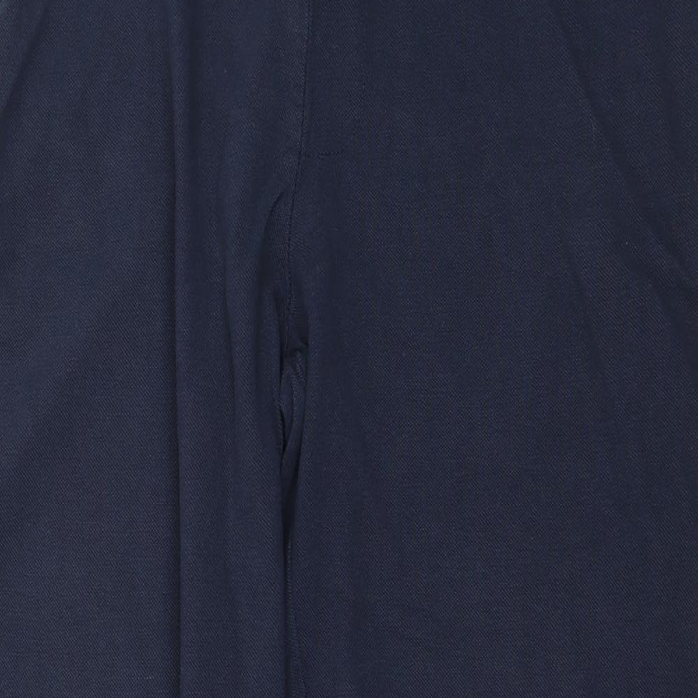 TEX Mens Blue  Jersey Jogger Trousers Size L L29 in