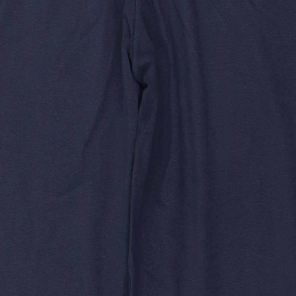 TEX Mens Blue  Jersey Jogger Trousers Size L L29 in
