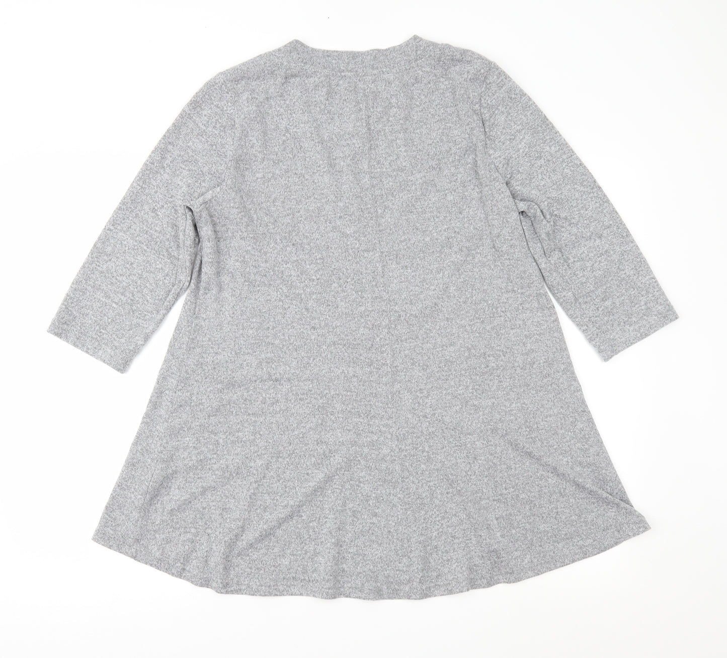 Marks and Spencer Womens Grey  Jersey A-Line  Size 16