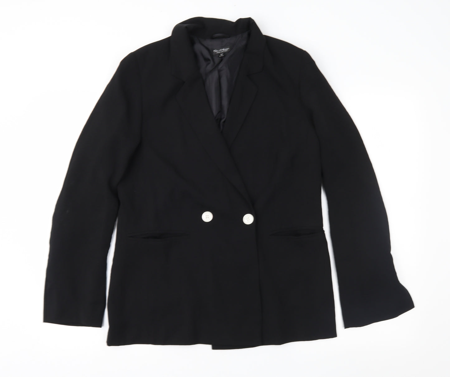 Miss Selfridge Womens Black   Jacket Suit Jacket Size 12